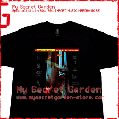 Depeche Mode - Black Celebration T Shirt   Depeche Mode - Black Celebration T Shirt